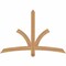 Ekena Millwork Davenport Timber Gable Bracket, Western Red Cedar, 60"W x 40"H x 1 1/2"D x 3 1/2"F, 16/12 Pitch GBW060X40X0204DAV00SWR - alternate 1